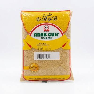 مطاحن الخليج العربي للدقيق، قمح برغل أبيض (صغير) - قمح مجروش عالي الجودة، 1 كجم