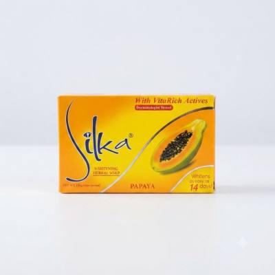 صابون سيلكا للتبييض بالبابايا العشبية (135 جم)