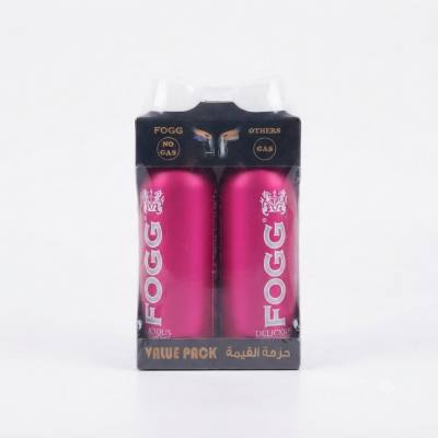 بخاخ الجسم برائحة لذيذة من FOGG، عبوة اقتصادية (2 × 120 مل)