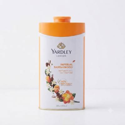 بودرة التلك المعطرة بخشب الصندل الإمبراطوري من ياردلي لندن (250 غرام)