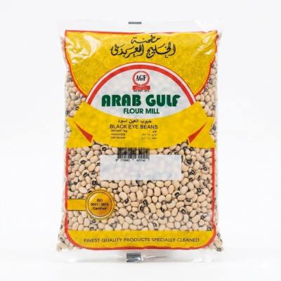 فاصولياء سوداء العين من مطحنة دقيق الخليج العربي (1 كجم)