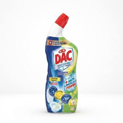 منظف ​​المراحيض DAC – جل قوي وفعال، برائحة الليمون، 750 مل