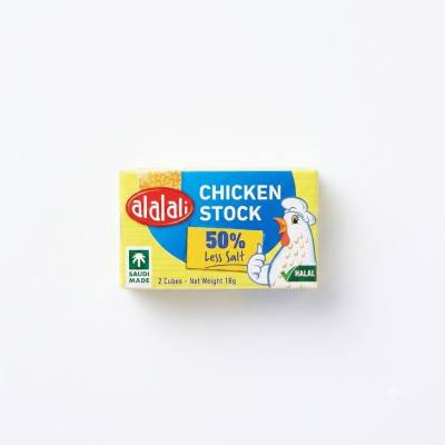 مرق دجاج العلالي (ملح أقل بنسبة 50%)