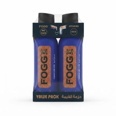 بخاخ الجسم المعطر للرجال من FOGG Extrem، عبوة اقتصادية (2 × 120 مل)