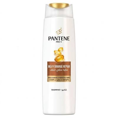 شامبو Pantene Pro-V Milky Damage Repair – يعالج التلف ويحارب الأطراف المتقصفة – 400 مل