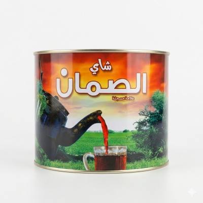 شاي السومان الذهبي الأسود كامل الأوراق - 360 غرام