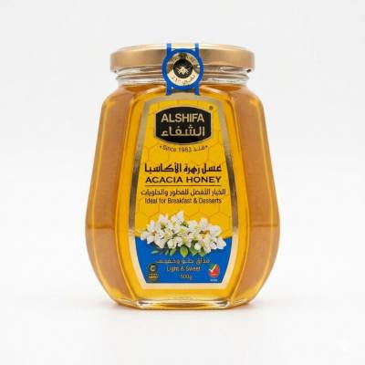 عسل الشفاء من صمغ السنط (500 غرام)