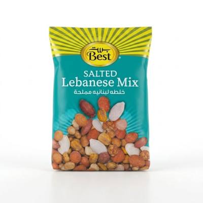 أفضل مزيج مكسرات لبنانية مملحة - تشكيلة فاخرة من المكسرات المحمصة والمملحة (300 غرام)