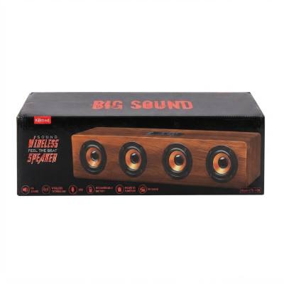 مكبر صوت خشبي لاسلكي KBroad (طراز KTB-1106)