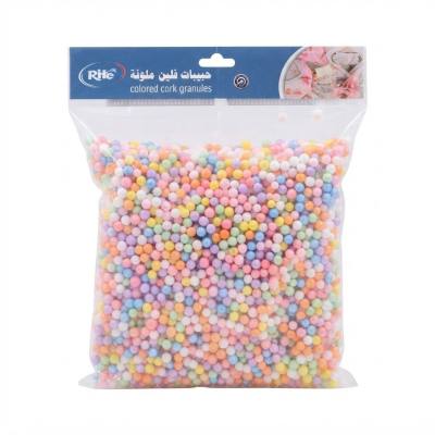 حبيبات الفلين الملونة / حبيبات البوليسترين (الستايروفوم)