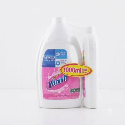مزيل بقع سائل للأقمشة البيضاء من Vanish – ٣ لتر + ١ لتر مجاناً