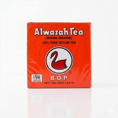 شاي الوزة (ماركة سوان) – شاي سيلاني نقي 100%، B.O.P (908 غرام)