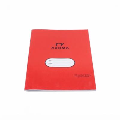 دفتر تمارين أروما A4 بأربعة أسطر - أحمر (A4EN-170)