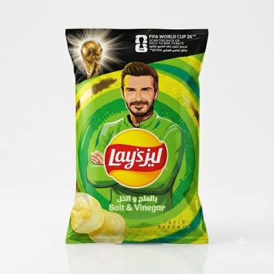 رقائق البطاطس ليز بالملح والخل
