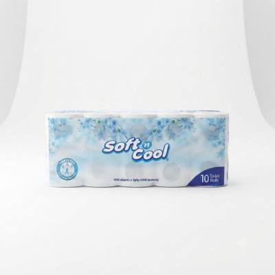 مناديل حمام ناعمة وباردة (عبوة من 10 قطع)